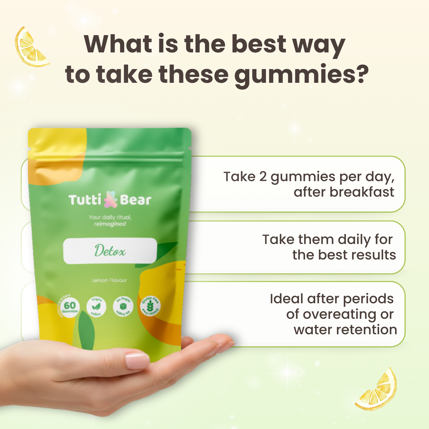 Gomas de desintoxicação